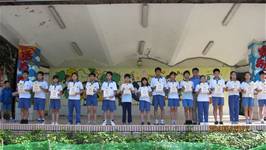 建安國小100學年度下學期模範生頒獎